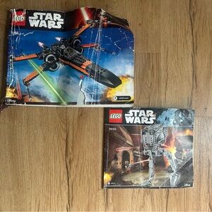 Lego Black and Orange Building Set Star Wars Edition